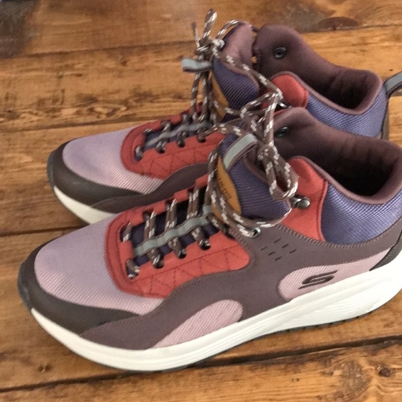 Skechers Women's Bobs Sport Sparrow 2.0 MT COOL Hiker, 117054 PRMT, Purple, 8.5 - Picture 6 of 12